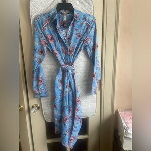 Coolibar Kitts Floral Shirt Dress